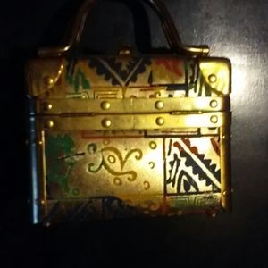 Vtg Multicolored Purse
